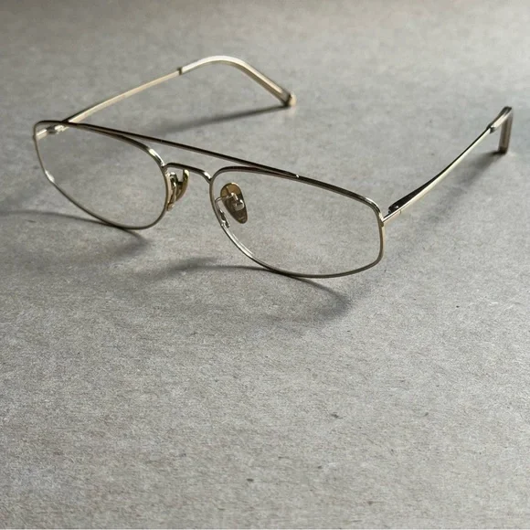 Retrosuperfuture Tema Optical Oro gold aviator eyeglasses - Picture 3 of 10